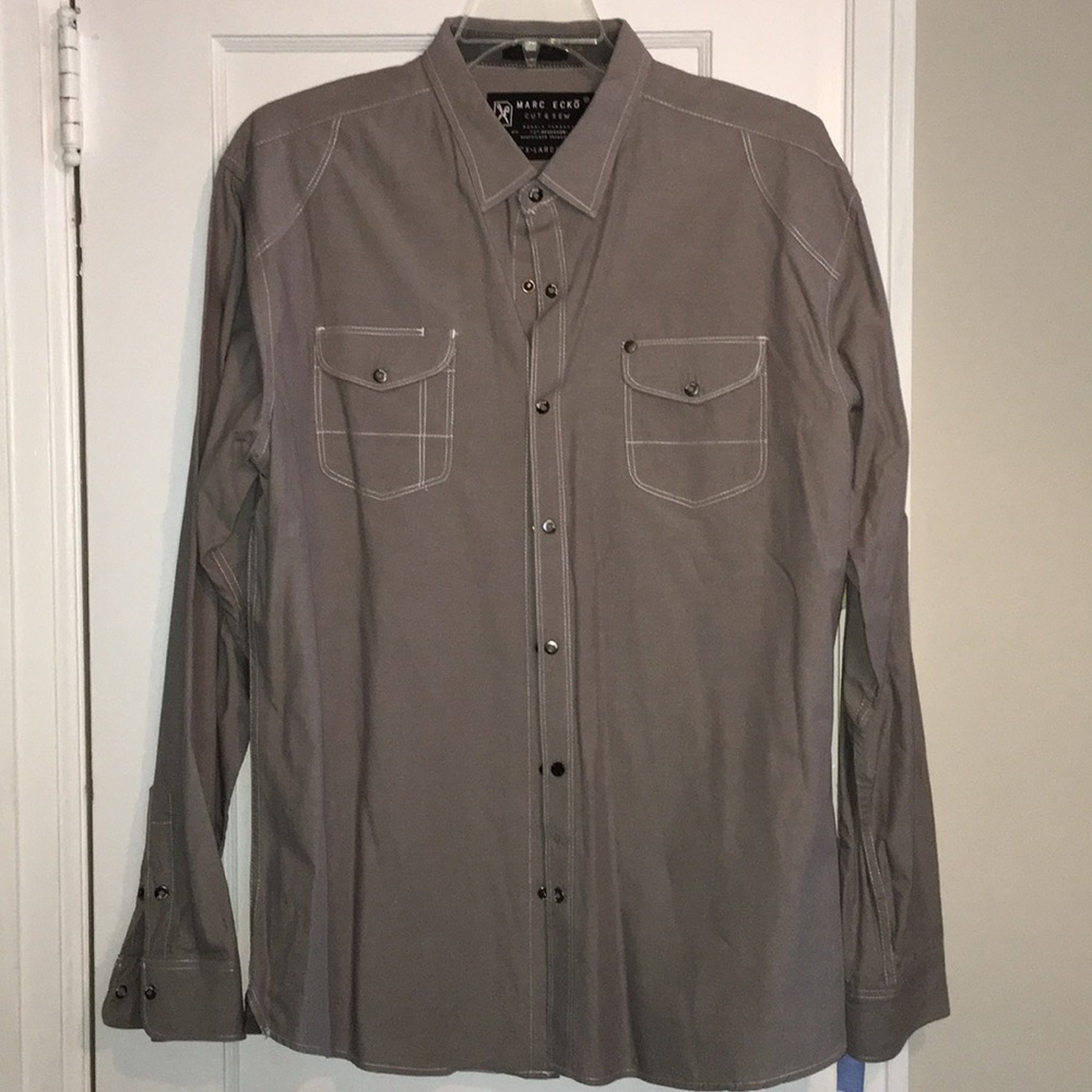 Marc Ecko cut & sew Button Down Shirt